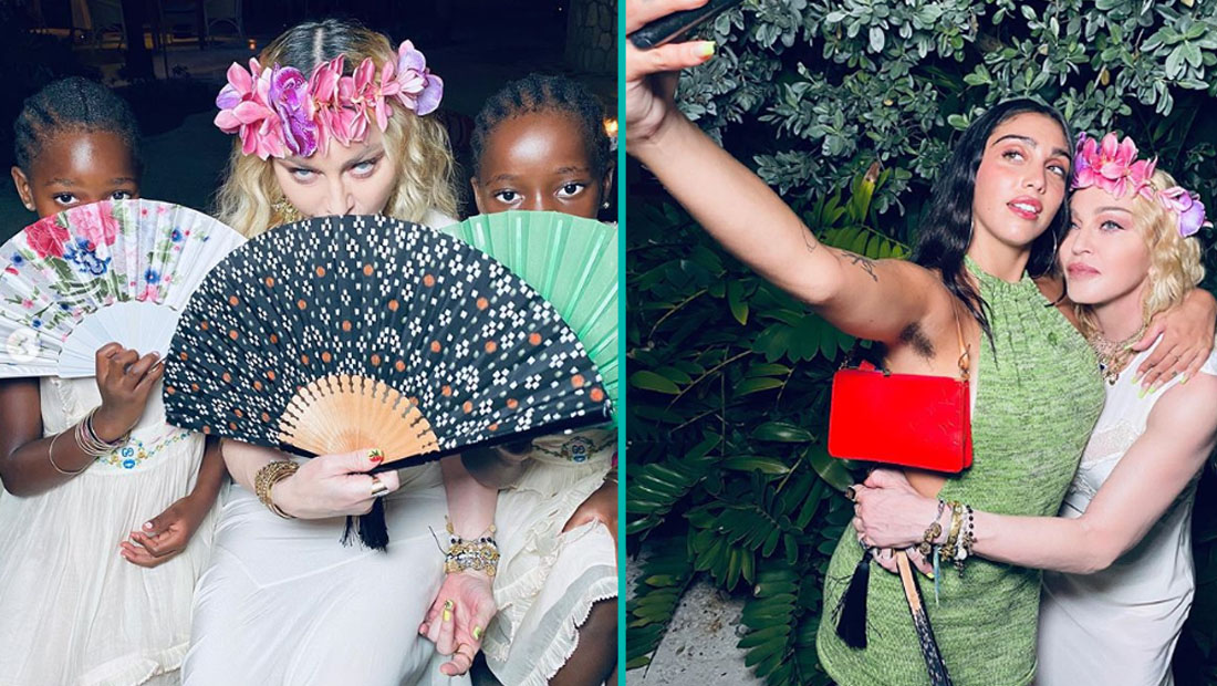Madonna celebrates her 62nd birthday by sharing rare photos of her kids