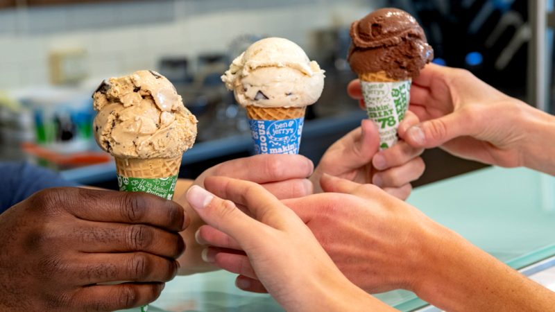Ben & Jerry's NZ are giving away unlimited scoops of free ice cream around the country